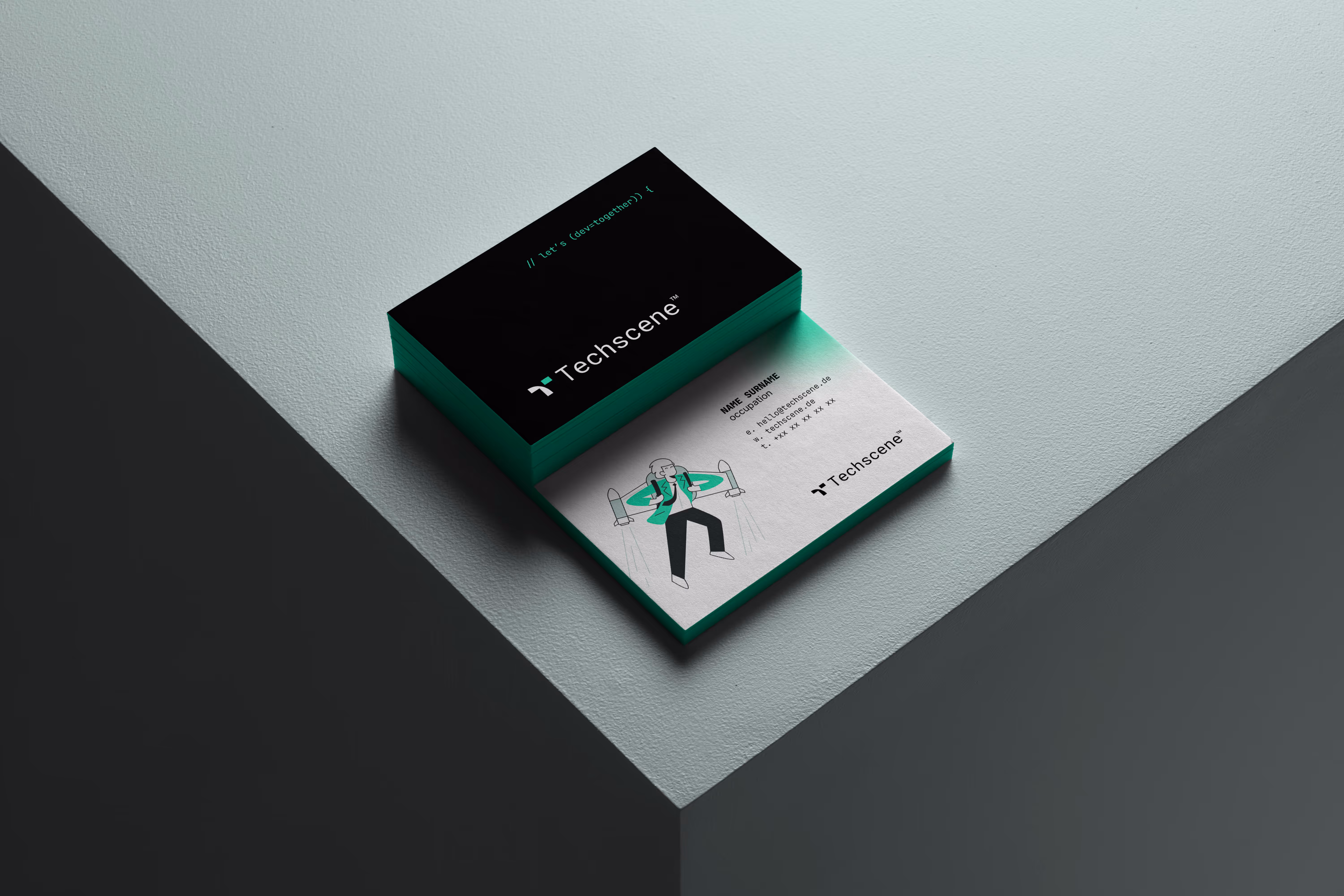 Techscene — conceito 1