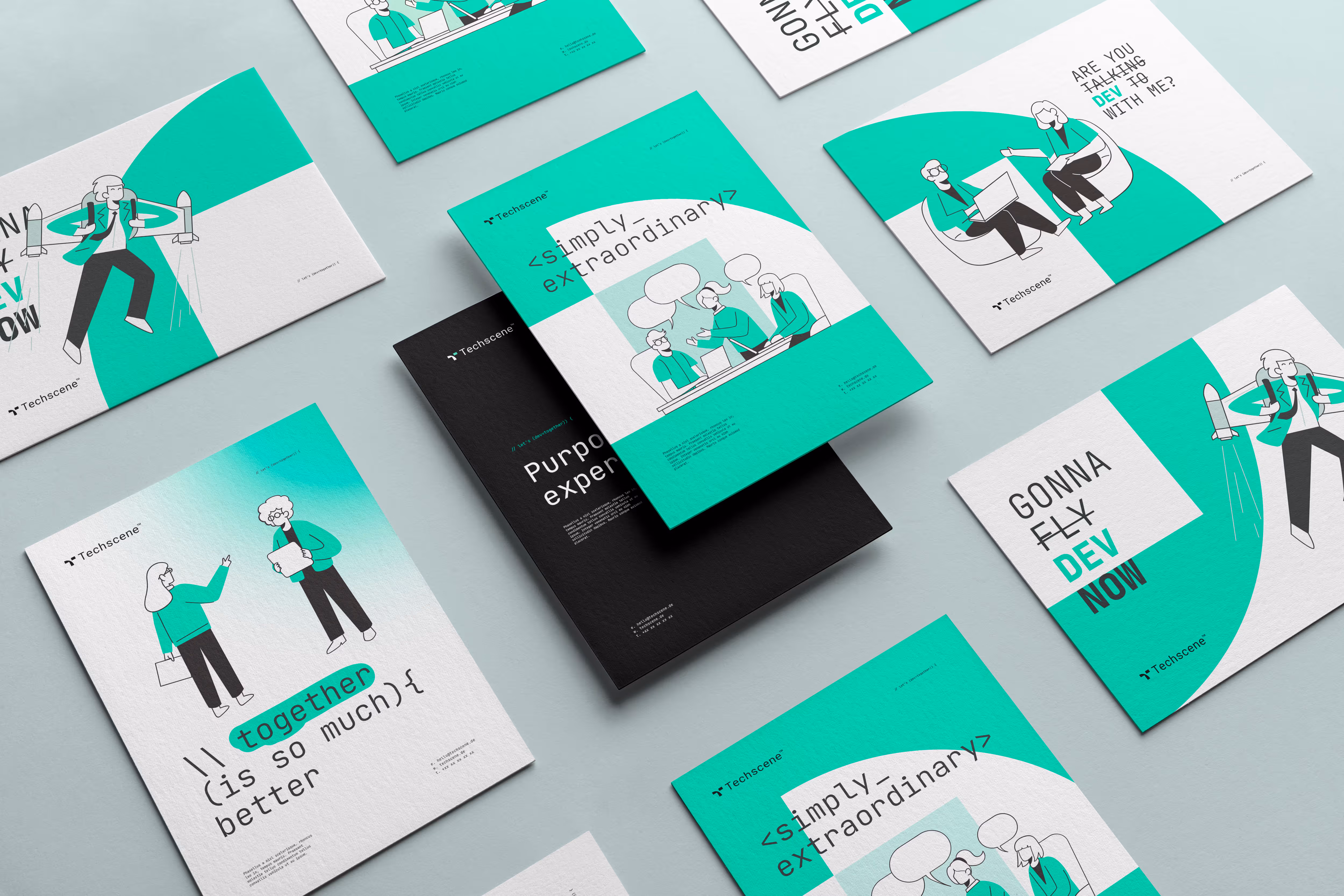 Techscene — conceito 2